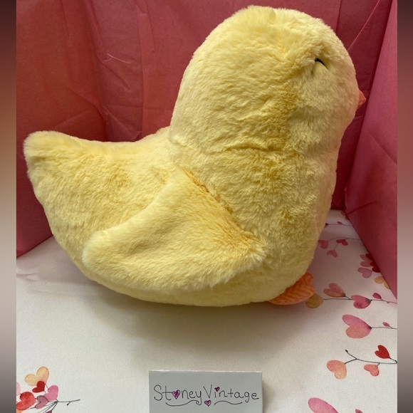 Cupcakes and Cashmere Yellow Easter Chick Pillow and White Bunny Rabbit Pillow - Picture 5 of 12